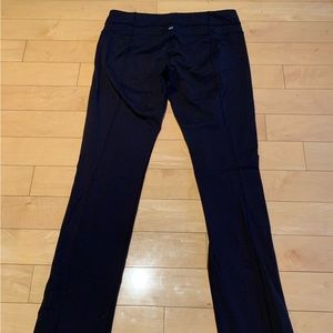Lululemon leggings. Straight leg. Women’s size medium. Black.